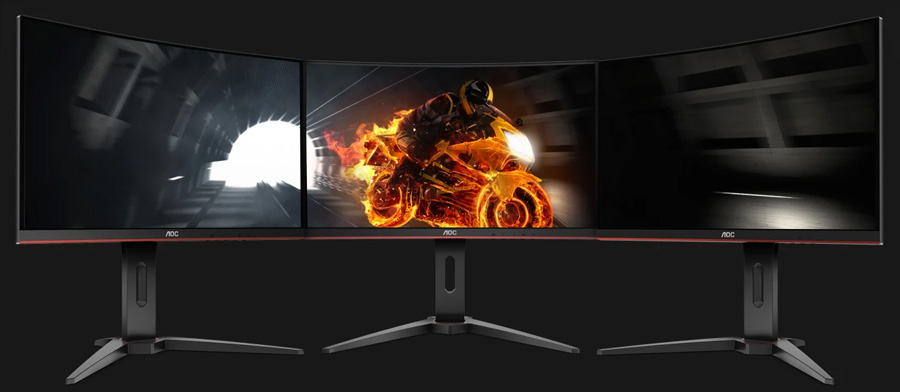 Monitor AOC dla graczy - brak ramek